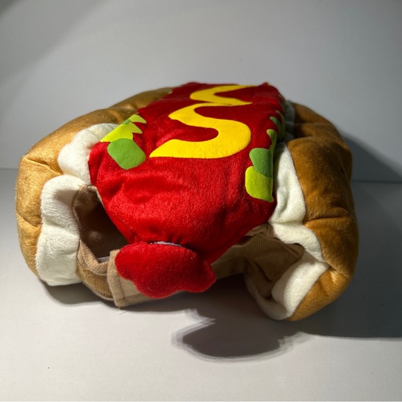 Funny Dog Hot Dog Costume – Halloween Pet Outfit for Small & Medium Dogs - Picture 2 of 7